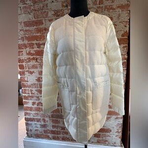 Moncler Cream Puffer Jacket